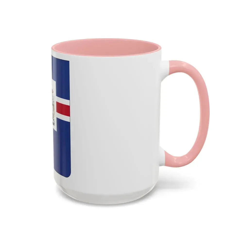 Coat of arms of the President of Iceland - Accent Coffee Mug - Go Mug Yourself