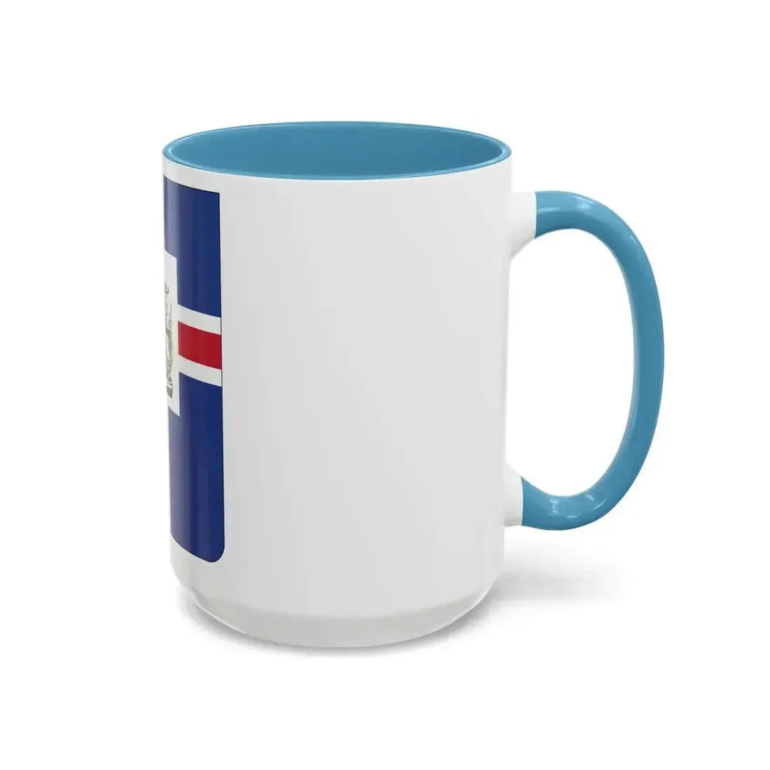 Coat of arms of the President of Iceland - Accent Coffee Mug - Go Mug Yourself