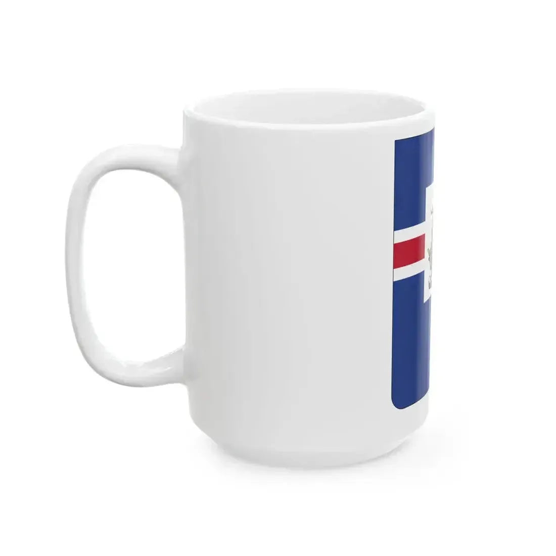 Coat of arms of the President of Iceland - White Coffee Mug - Go Mug Yourself
