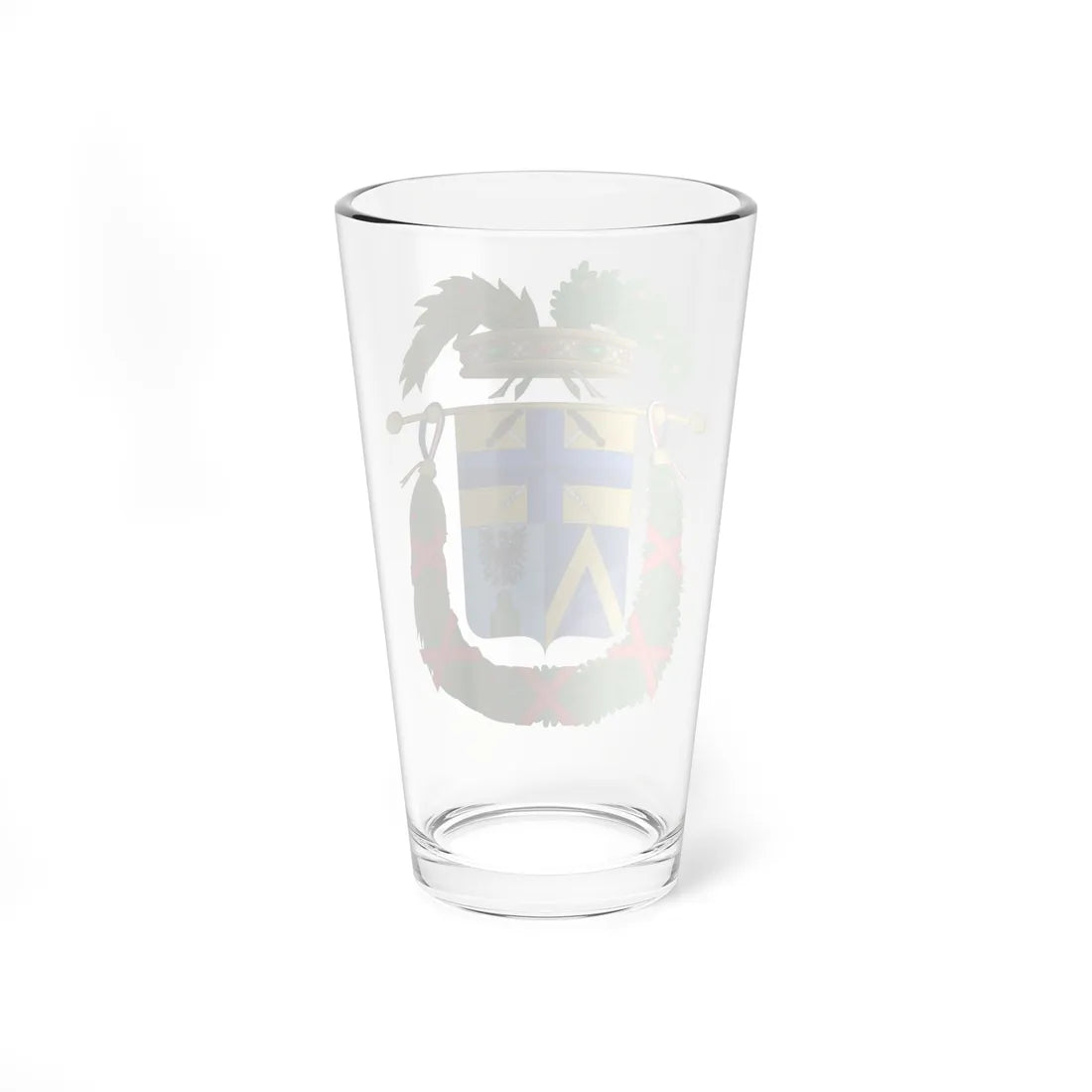 Coat of Arms of the province of Modena until 2006 (Italy) (Coat of Arms) Pint Glass 16oz - Go Mug Yourself