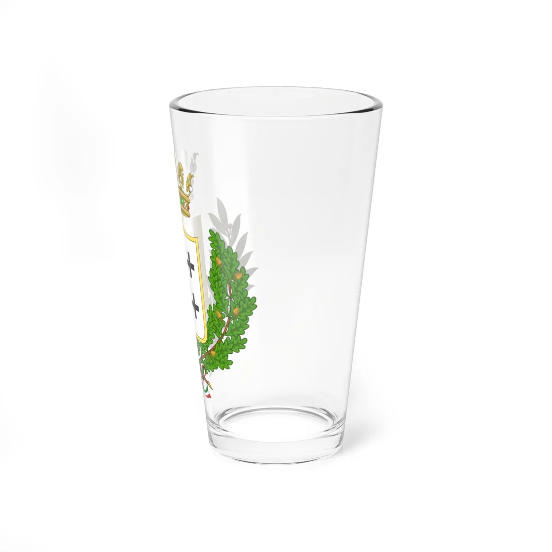 Coat of Arms of the Province of Reggio-Calabria (Italy) (Coat of Arms) Pint Glass 16oz - Go Mug Yourself