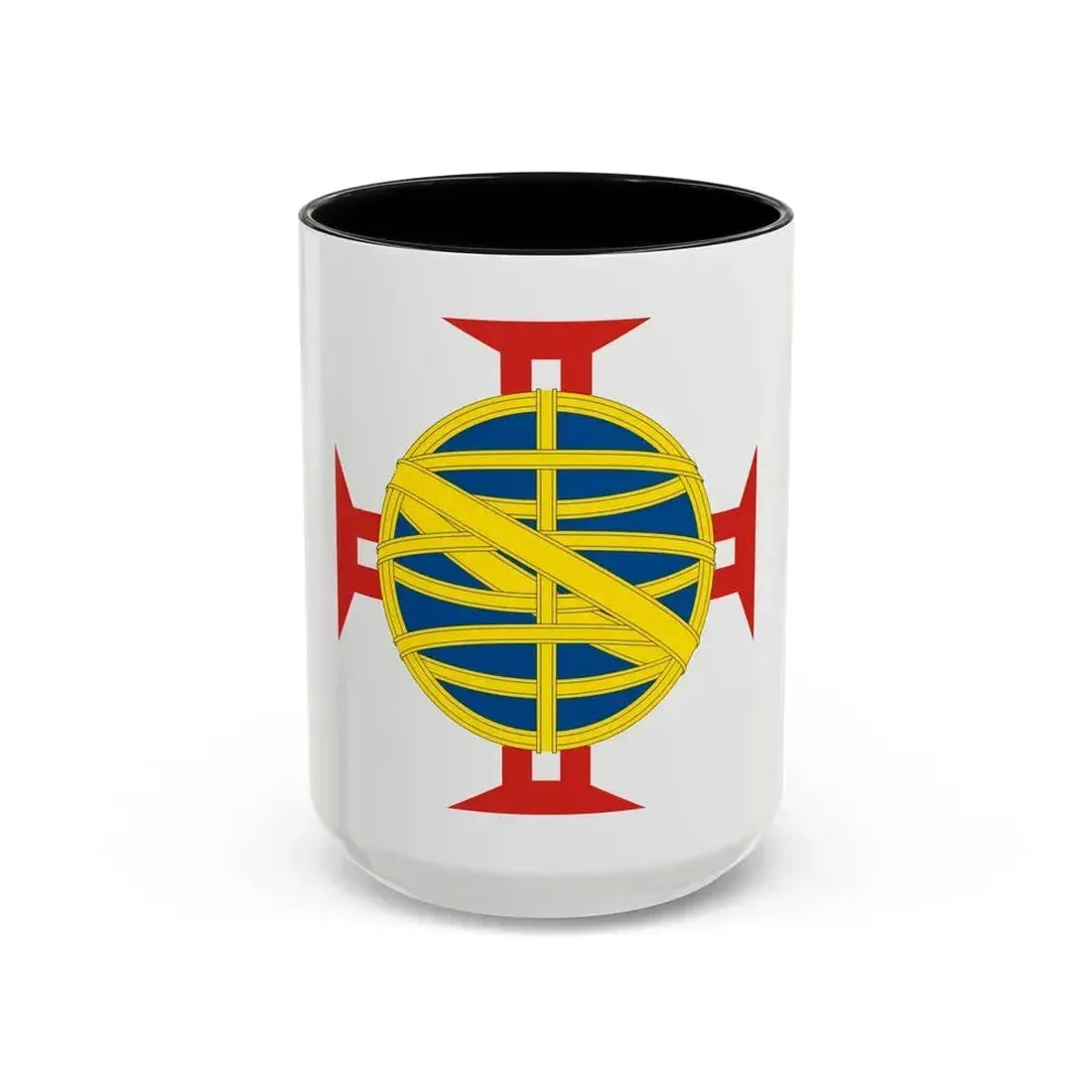 Coat of arms of the Provincia Cisplatina - Accent Coffee Mug 15oz Black - Go Mug Yourself