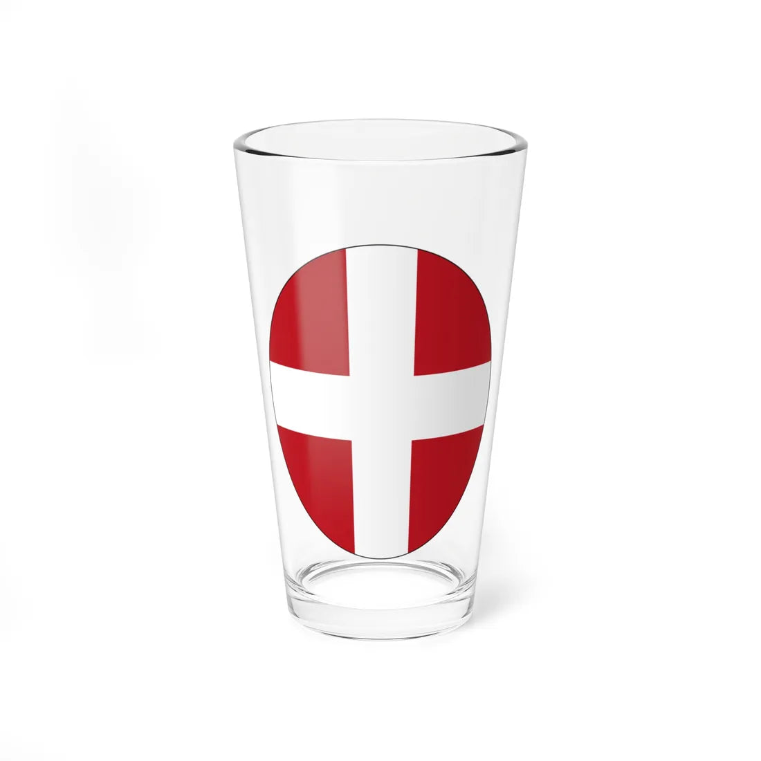 Coat of Arms of the Republic of Noli (Italy) (Coat of Arms) Pint Glass 16oz 16oz - Go Mug Yourself