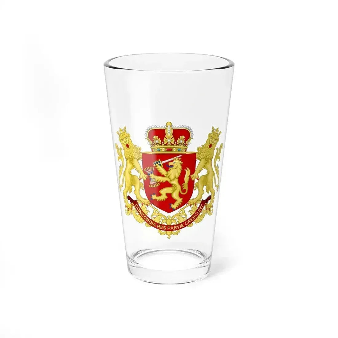 Coat of arms of the republic of the united Netherlands (after 1665) - Pint Glass 16oz 16oz - Go Mug Yourself