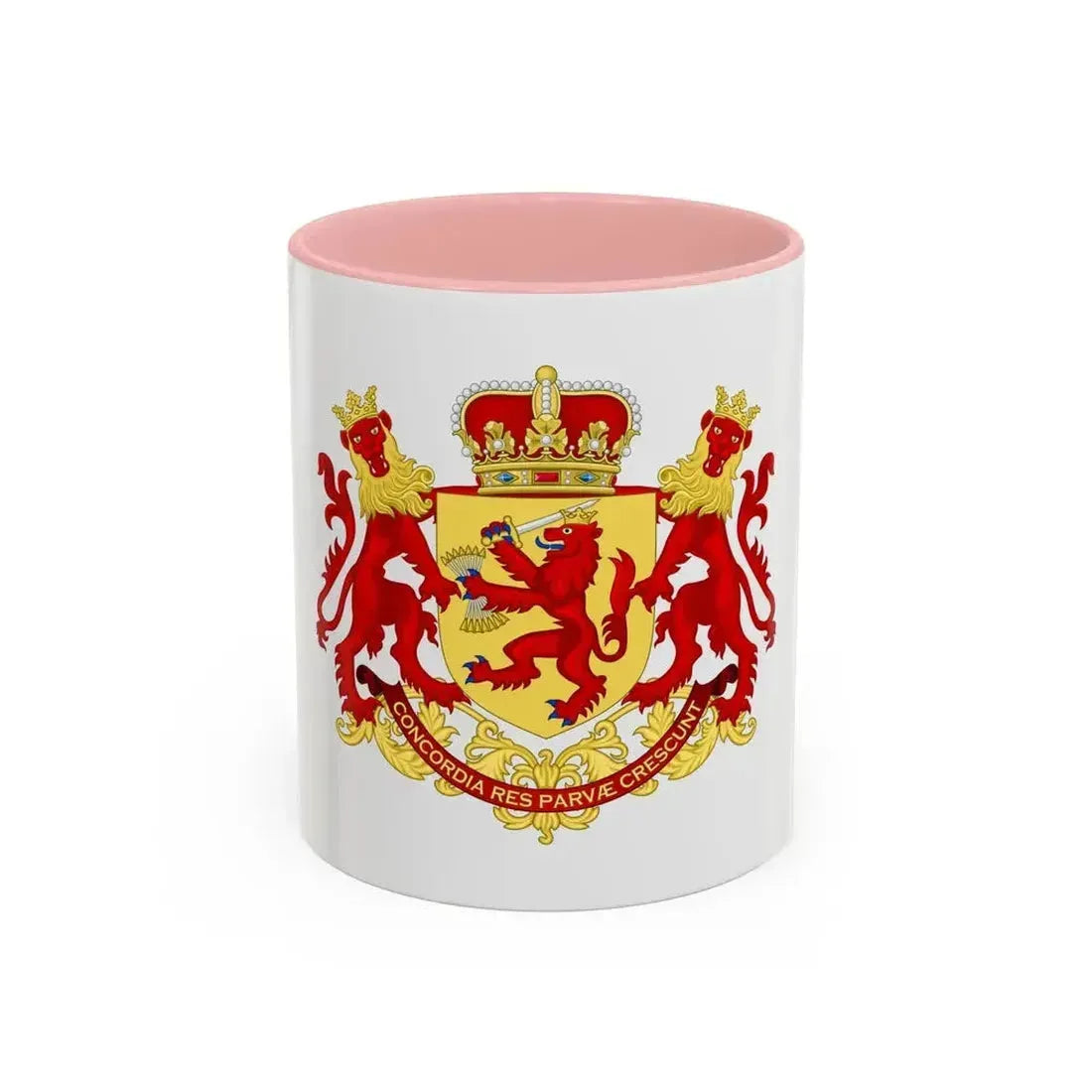 Coat of arms of the republic of the united Netherlands (before 1665) - Accent Coffee Mug 11oz Pink - Go Mug Yourself