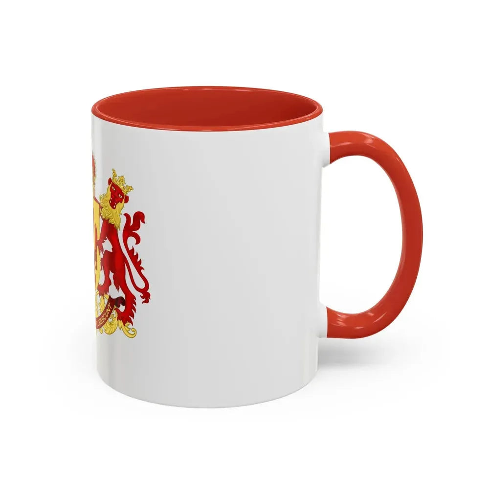 Coat of arms of the republic of the united Netherlands (before 1665) - Accent Coffee Mug - Go Mug Yourself