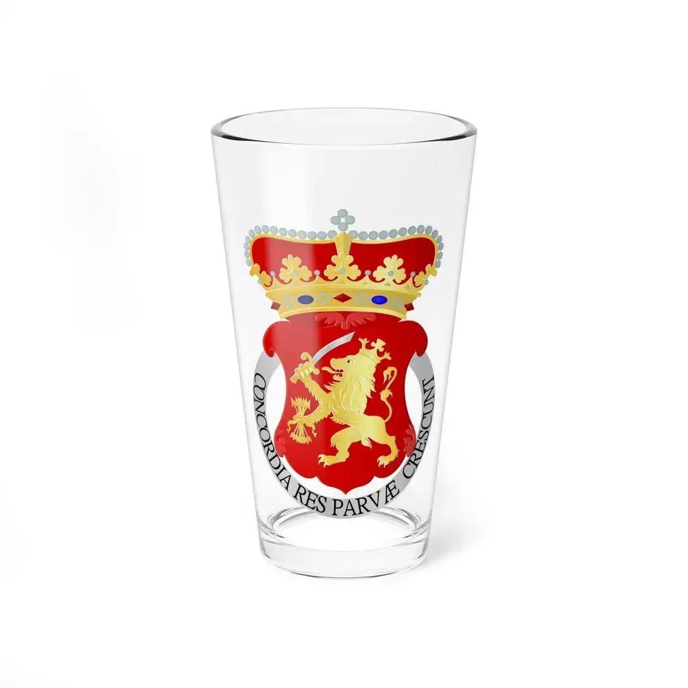 Coat of arms of the Republic of the United Netherlands - Pint Glass 16oz 16oz - Go Mug Yourself