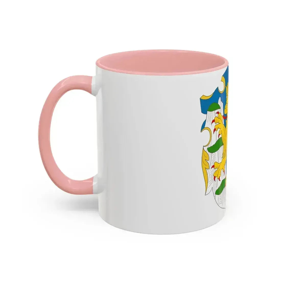 Coat of arms of the Rus Voivodship - Accent Coffee Mug - Go Mug Yourself