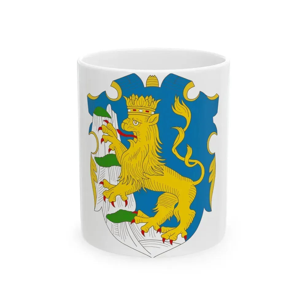 Coat of arms of the Rus Voivodship - White Coffee Mug 11oz - Go Mug Yourself