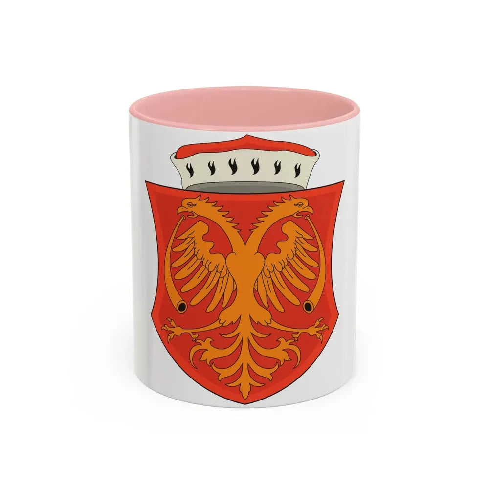 Coat of arms of the Serbian Despotate - Accent Coffee Mug 11oz Pink - Go Mug Yourself