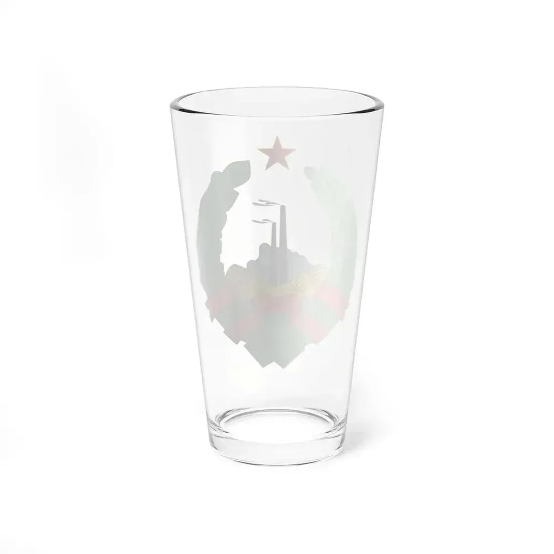 Coat of Arms of the Socialist Republic of Bosnia and Herzegovina - Pint Glass 16oz - Go Mug Yourself