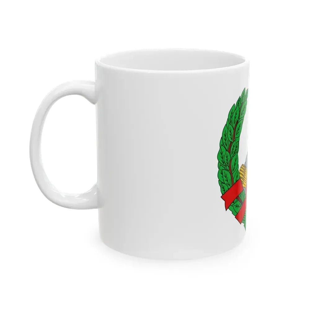 Coat of Arms of the Socialist Republic of Bosnia and Herzegovina - White Coffee Mug - Go Mug Yourself