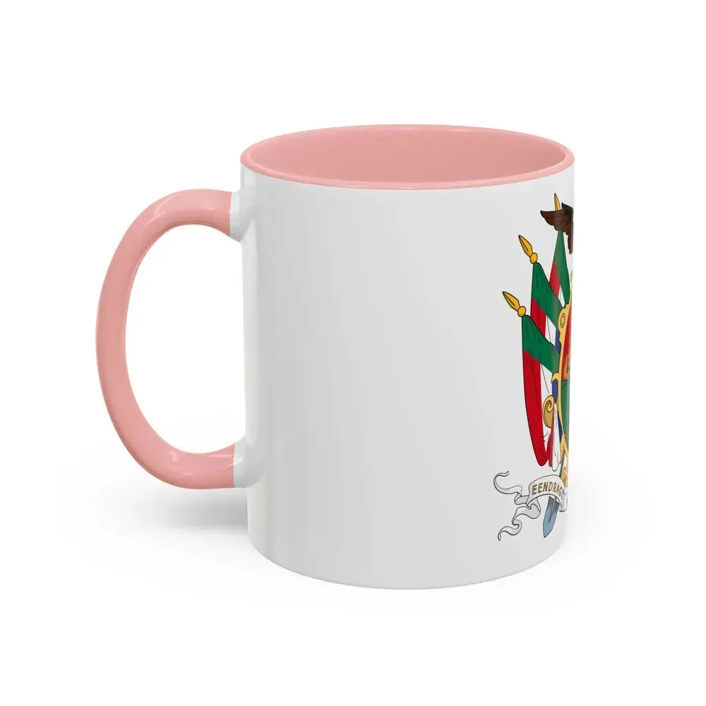 Coat of arms of the South African Republic - Accent Coffee Mug - Go Mug Yourself