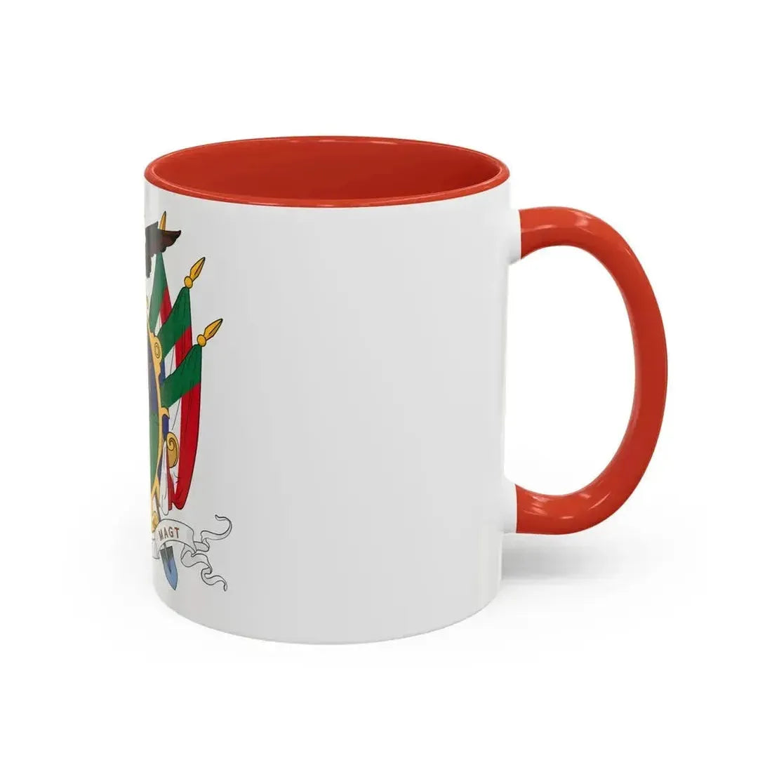 Coat of arms of the South African Republic - Accent Coffee Mug - Go Mug Yourself