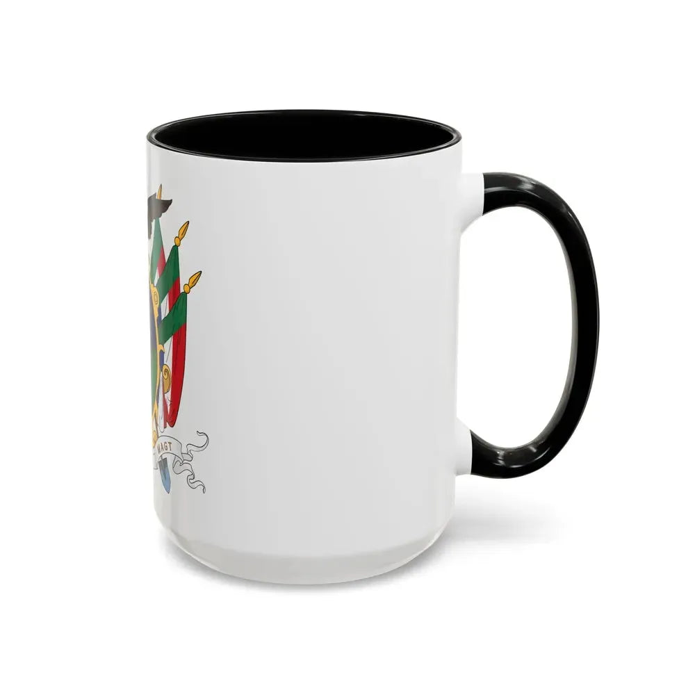 Coat of arms of the South African Republic - Accent Coffee Mug - Go Mug Yourself