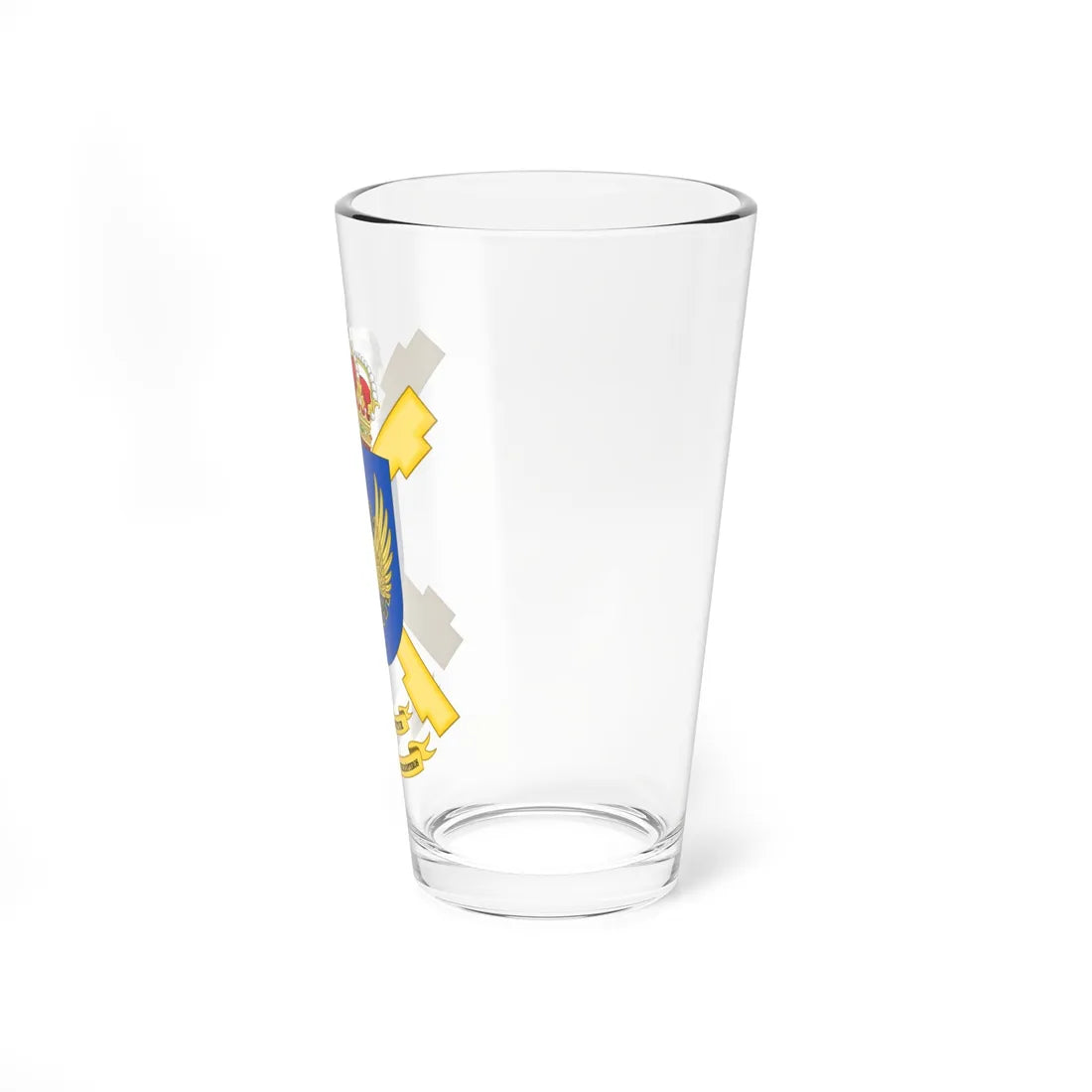 Coat of Arms of the Spanish Army Helicopters Training Center (Spain) (Coat of Arms) Pint Glass 16oz - Go Mug Yourself