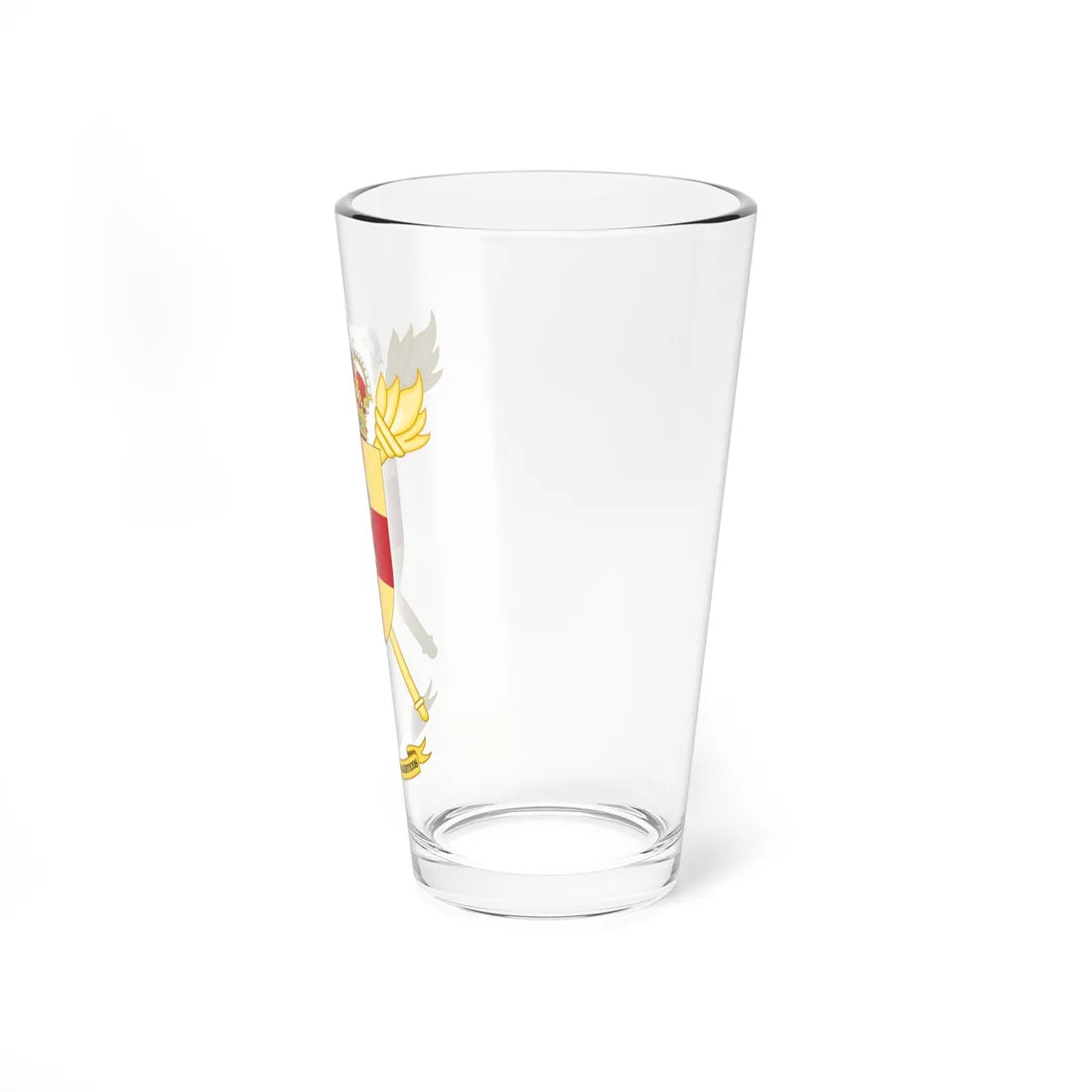 Coat of Arms of the Spanish Army Logistics Centers Command (Spain) (Coat of Arms) Pint Glass 16oz - Go Mug Yourself