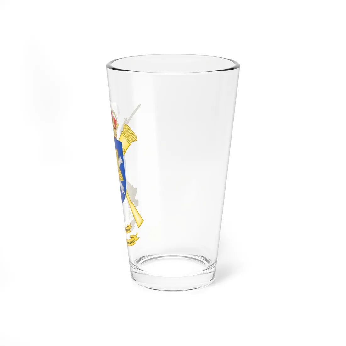 Coat of Arms of the Spanish Army Polytechnic School (Spain) (Coat of Arms) Pint Glass 16oz - Go Mug Yourself