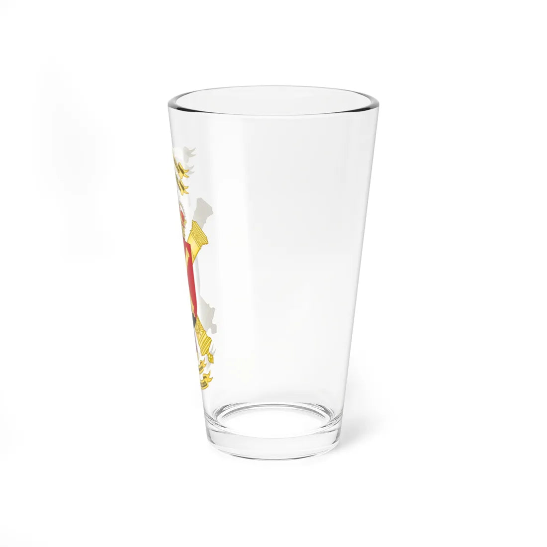 Coat of Arms of the Spanish Artillery Academy (Spain) (Coat of Arms) Pint Glass 16oz - Go Mug Yourself