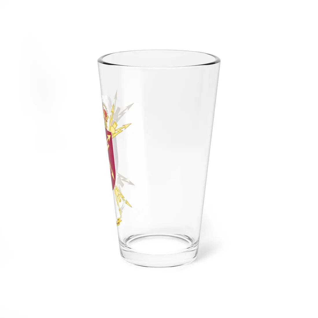 Coat of Arms of the Special Operations Command Signals Company (Spain) (Coat of Arms) Pint Glass 16oz - Go Mug Yourself