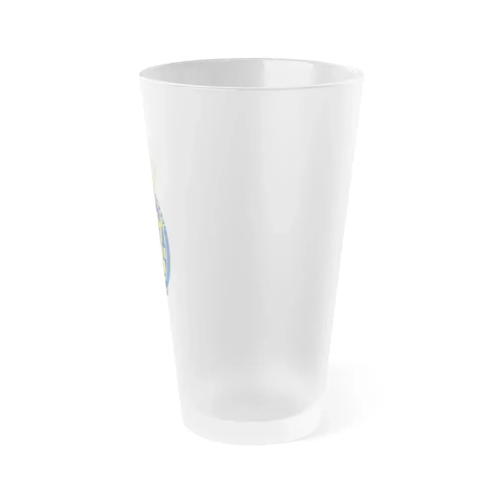 Coat of arms of the Staten Generaal - Frosted Pint Glass 16oz - Go Mug Yourself