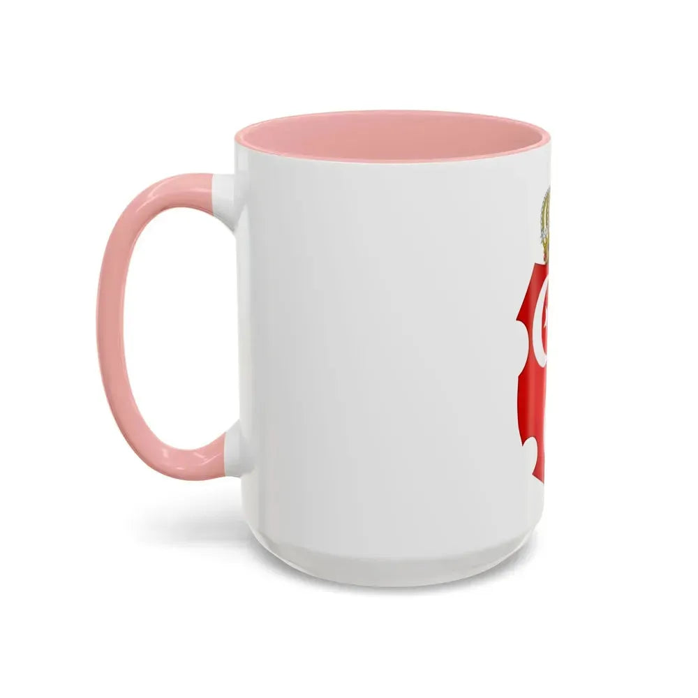Coat of Arms of the Sultan of Egypt - Accent Coffee Mug - Go Mug Yourself