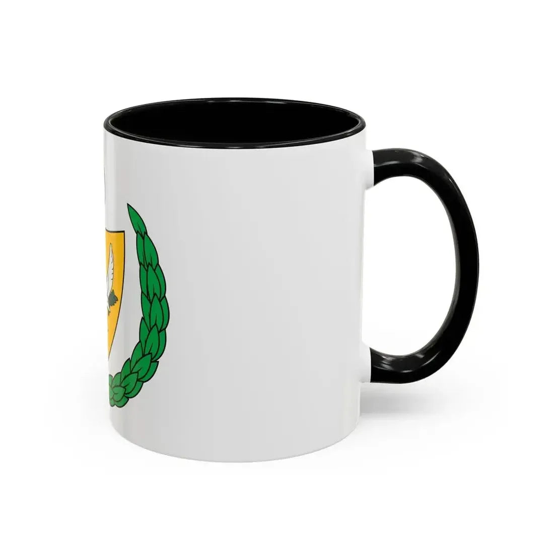 Coat of arms of the Turkish Federated State of Cyprus - Accent Coffee Mug - Go Mug Yourself