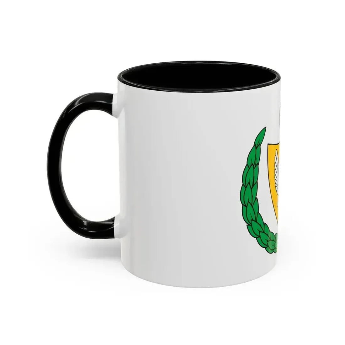 Coat of arms of the Turkish Federated State of Cyprus - Accent Coffee Mug - Go Mug Yourself