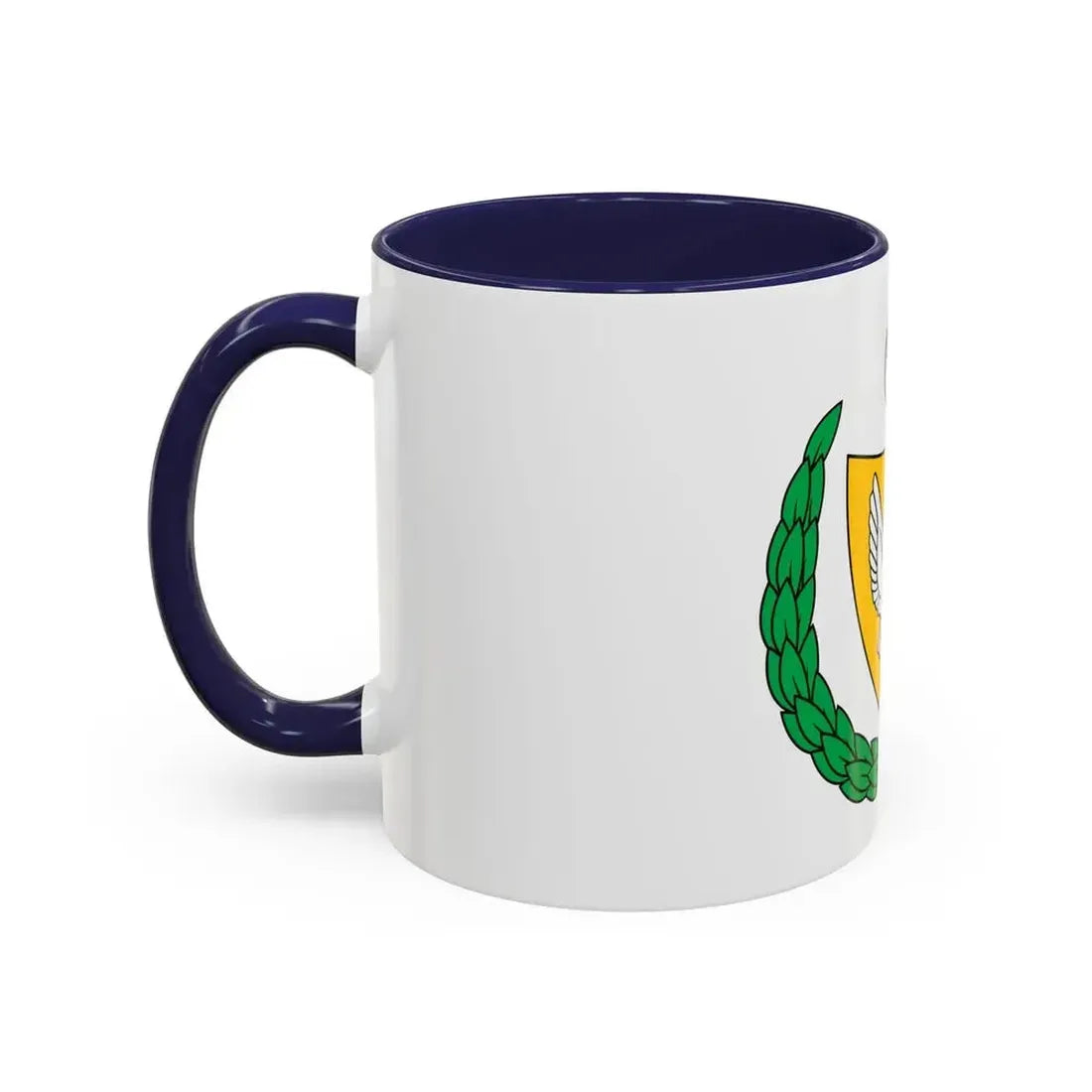 Coat of arms of the Turkish Federated State of Cyprus - Accent Coffee Mug - Go Mug Yourself