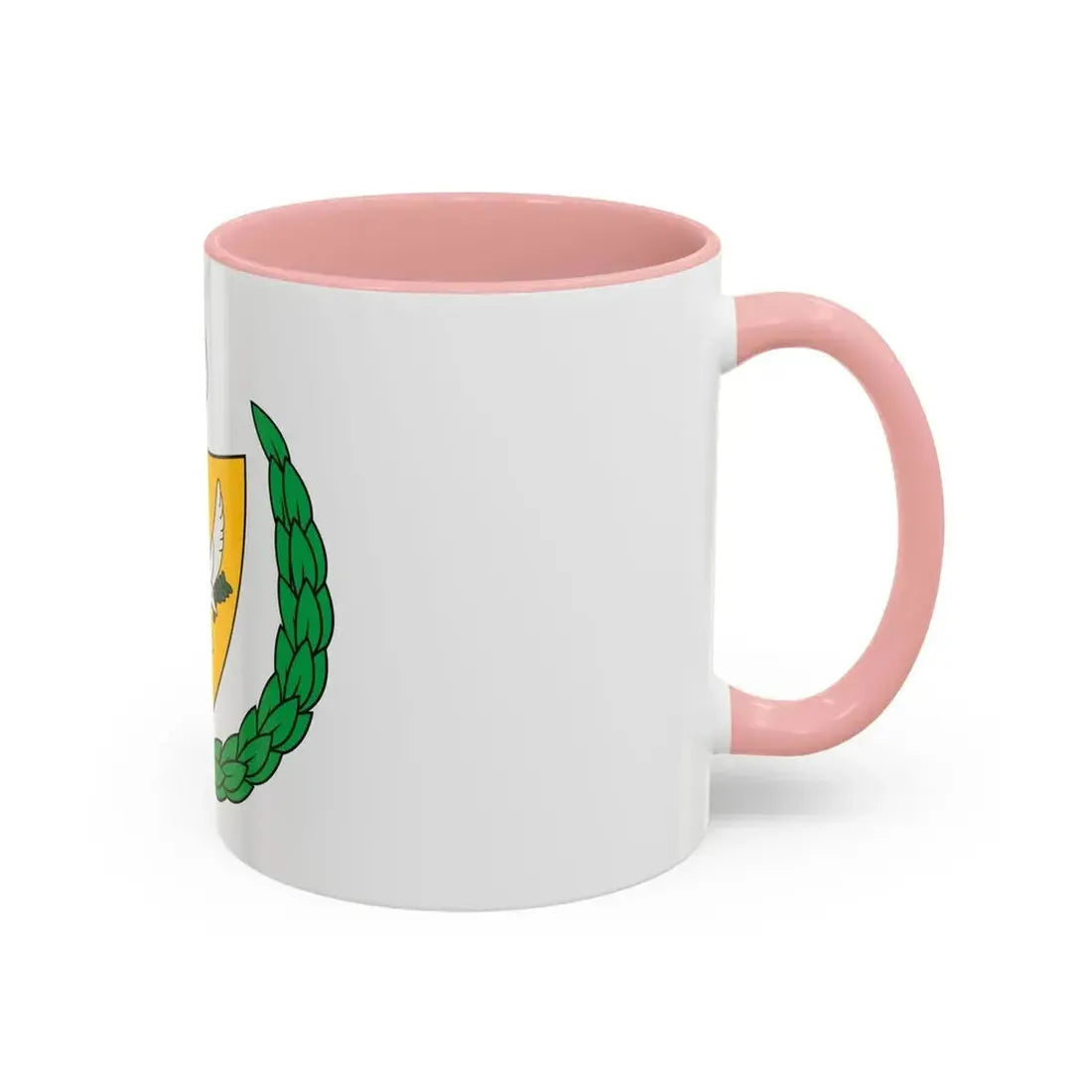 Coat of arms of the Turkish Federated State of Cyprus - Accent Coffee Mug - Go Mug Yourself