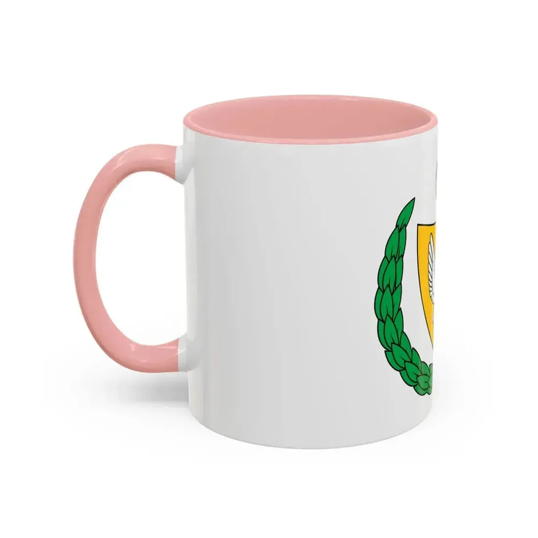 Coat of arms of the Turkish Federated State of Cyprus - Accent Coffee Mug - Go Mug Yourself