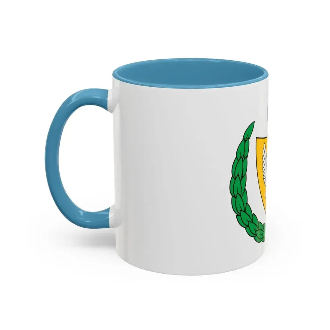 Coat of arms of the Turkish Federated State of Cyprus - Accent Coffee Mug - Go Mug Yourself