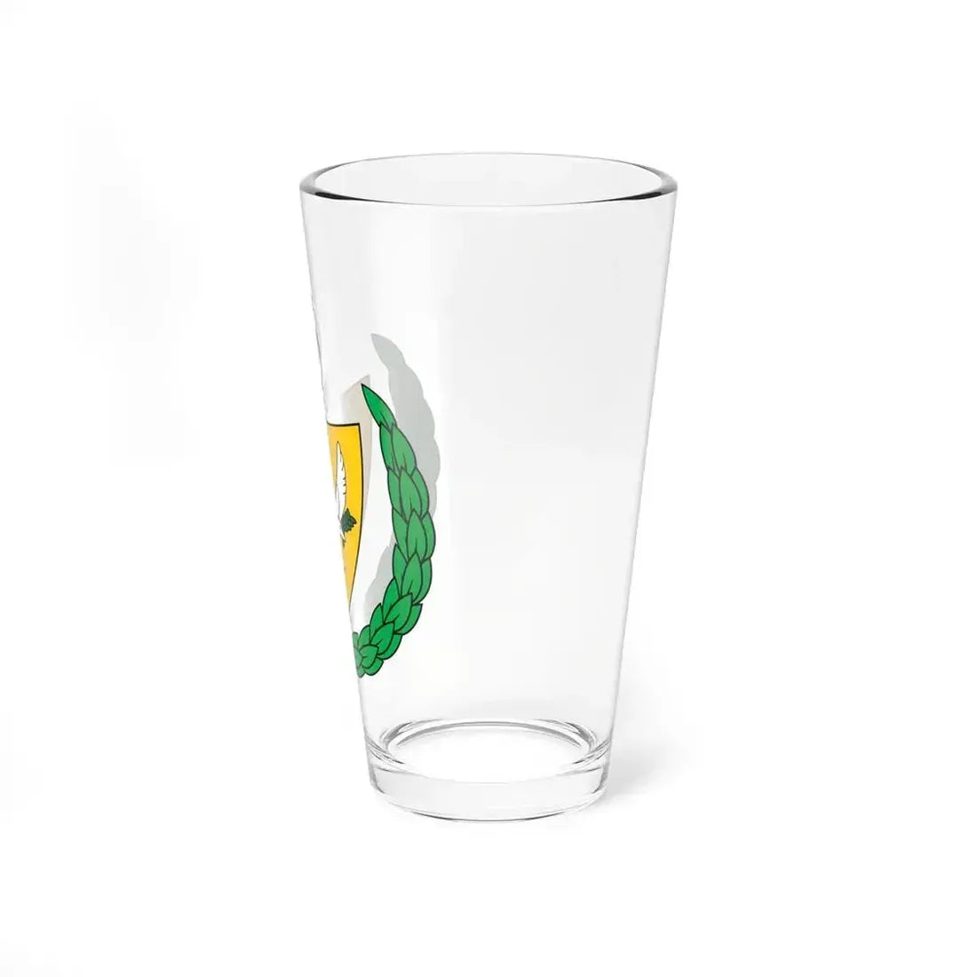 Coat of arms of the Turkish Federated State of Cyprus - Pint Glass 16oz - Go Mug Yourself