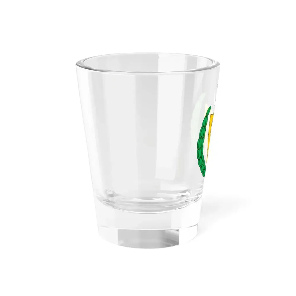 Coat of arms of the Turkish Federated State of Cyprus - Shot Glass 1.5oz - Go Mug Yourself