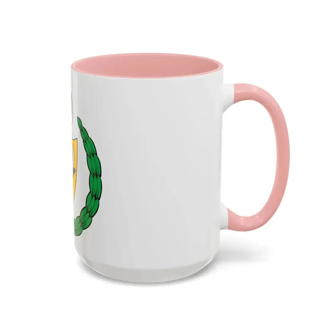 Coat of arms of the Turkish Republic of Northern Cyprus (1983-2007) - Accent Coffee Mug - Go Mug Yourself
