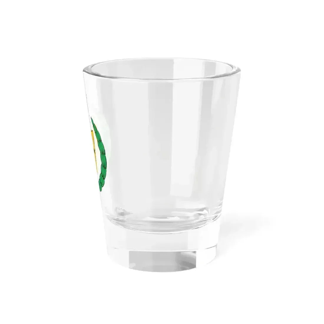 Coat of arms of the Turkish Republic of Northern Cyprus (1983-2007) - Shot Glass 1.5oz - Go Mug Yourself