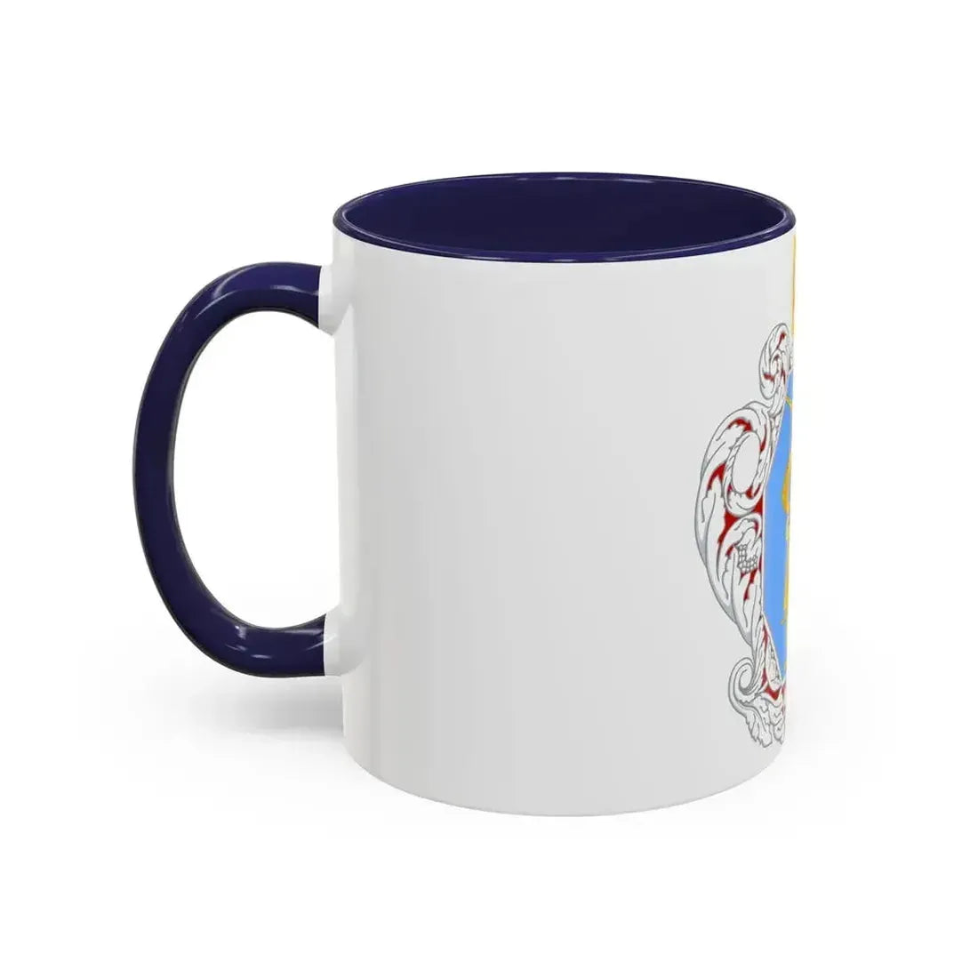 Coat of Arms of the Ukrainian State - Accent Coffee Mug - Go Mug Yourself