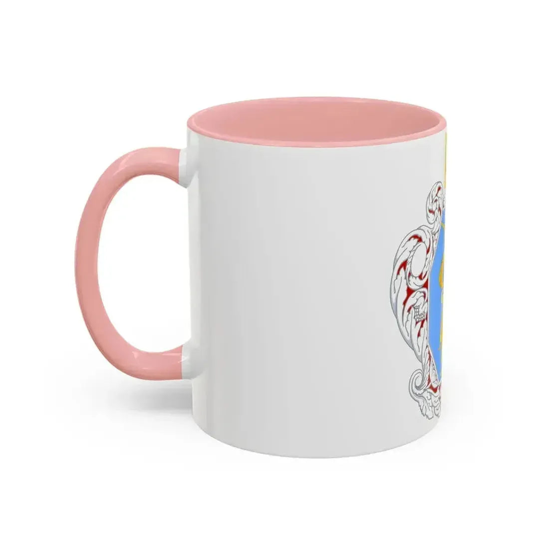 Coat of Arms of the Ukrainian State - Accent Coffee Mug - Go Mug Yourself