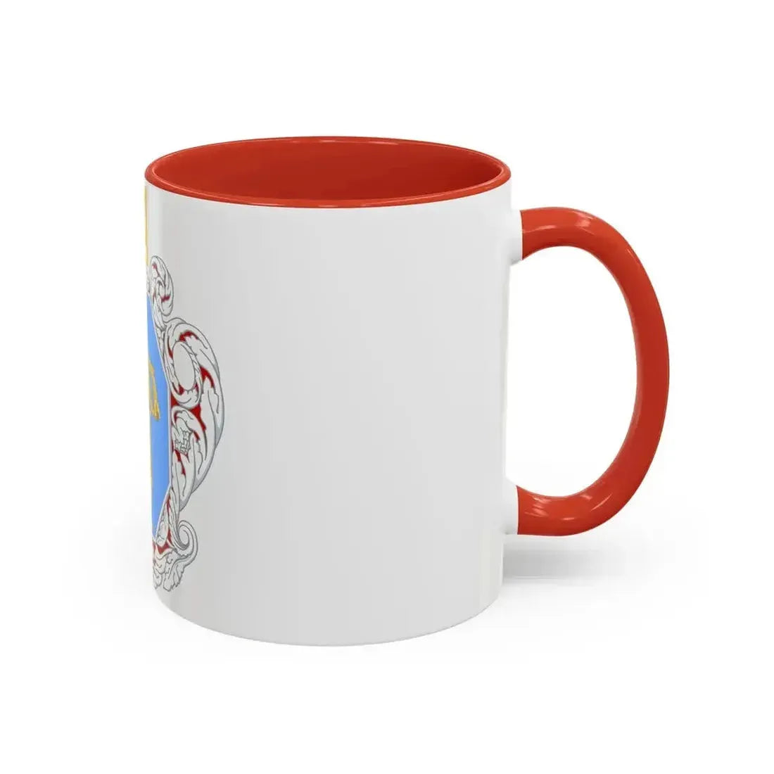 Coat of Arms of the Ukrainian State - Accent Coffee Mug - Go Mug Yourself