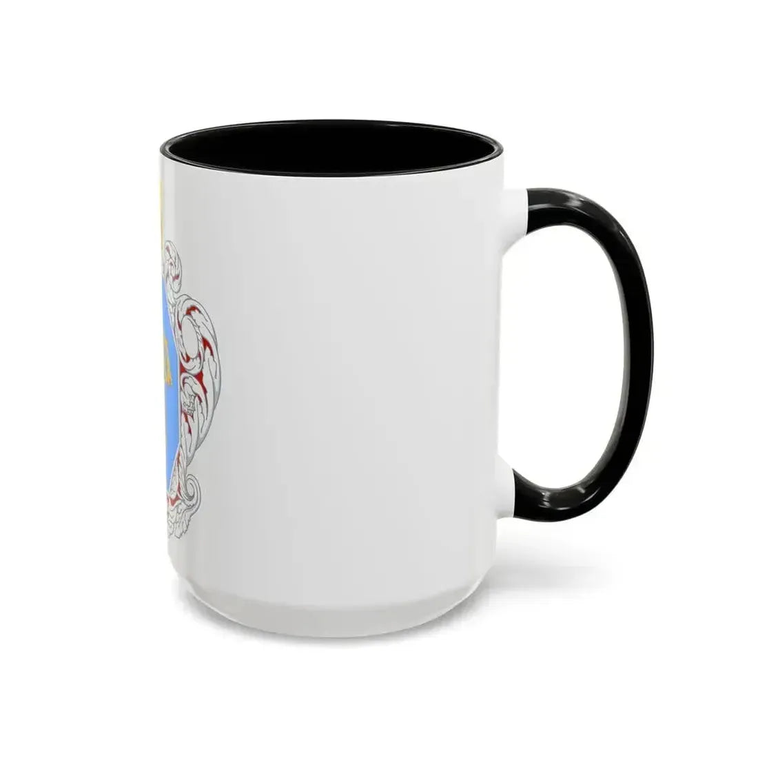 Coat of Arms of the Ukrainian State - Accent Coffee Mug - Go Mug Yourself
