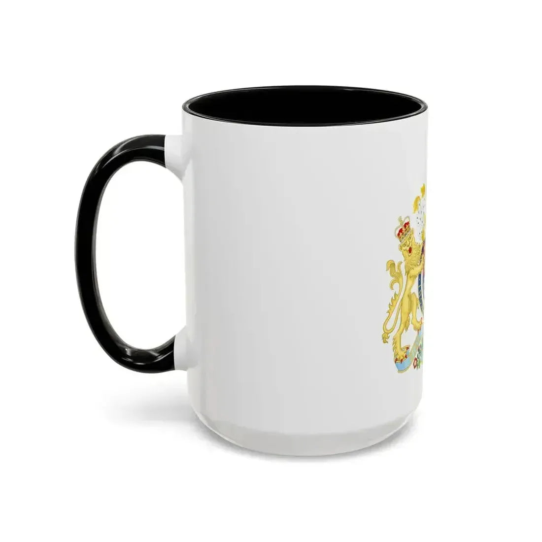 Coat of Arms of the United Kingdom (1801-1816) - Accent Coffee Mug - Go Mug Yourself