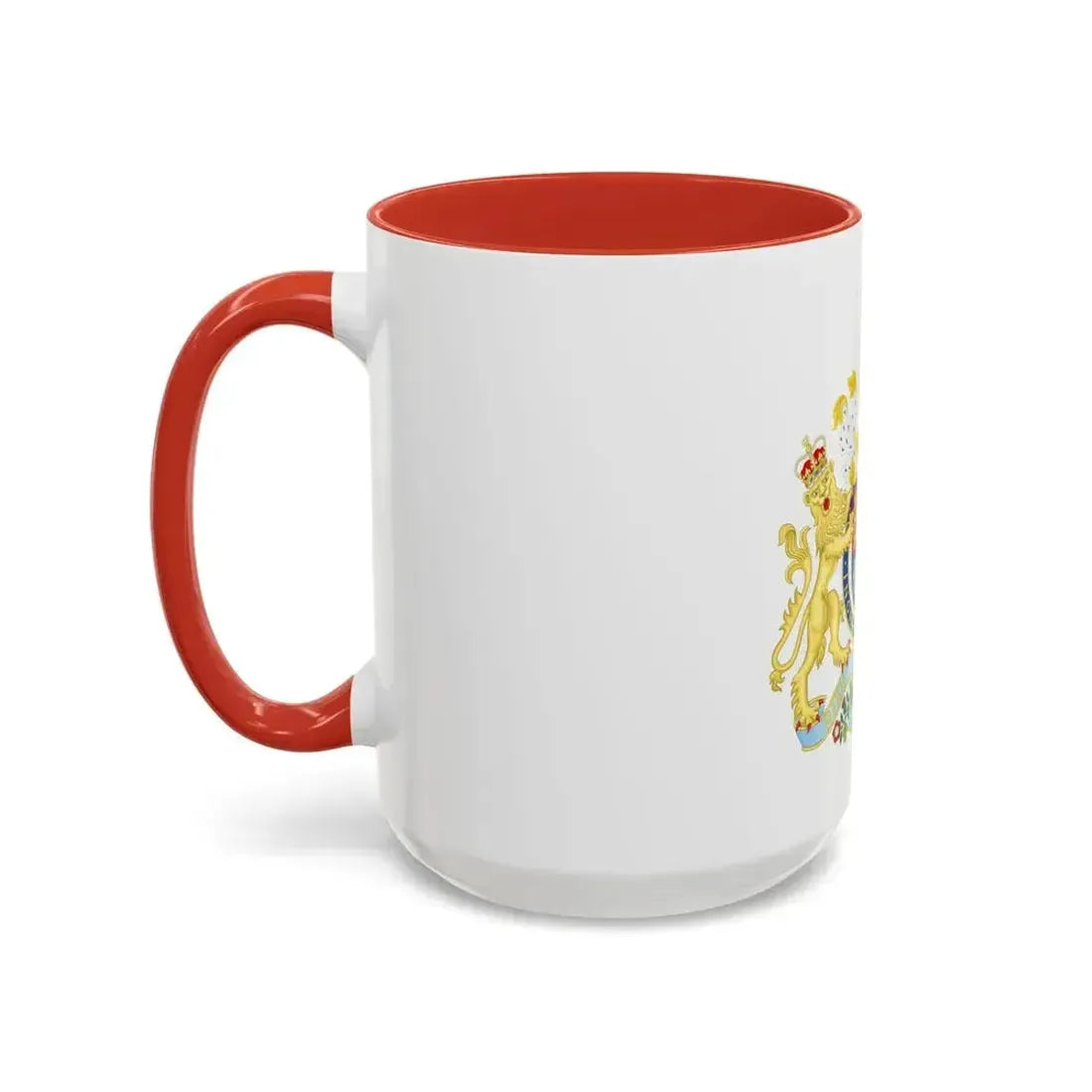 Coat of Arms of the United Kingdom (1801-1816) - Accent Coffee Mug - Go Mug Yourself