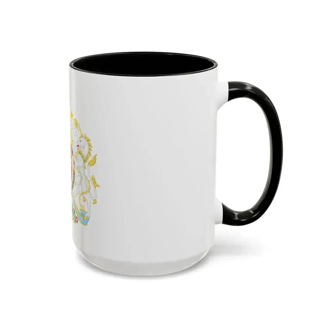 Coat of Arms of the United Kingdom (1816-1837) - Accent Coffee Mug - Go Mug Yourself