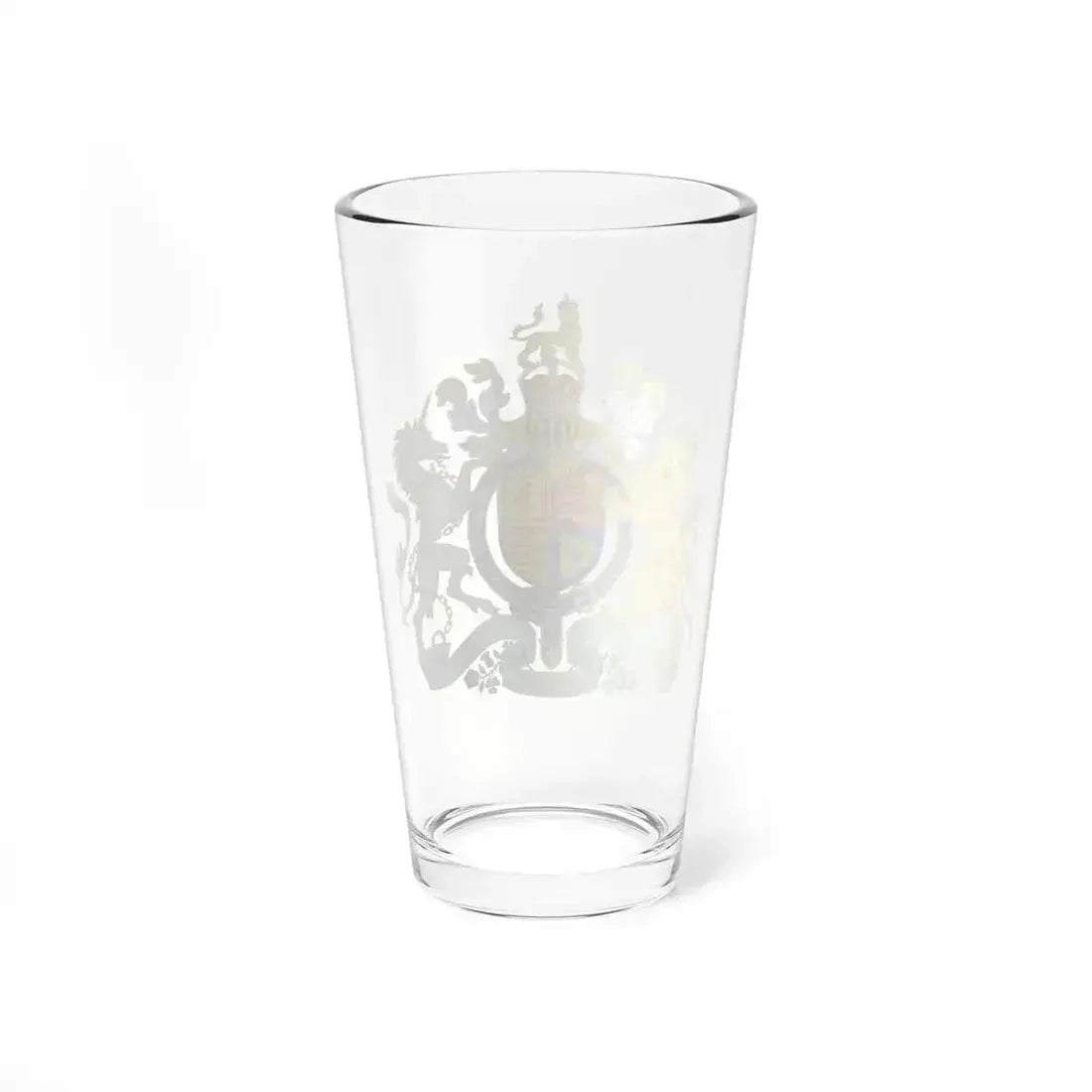 Coat of arms of the United Kingdom (1901-1952) - Pint Glass 16oz - Go Mug Yourself