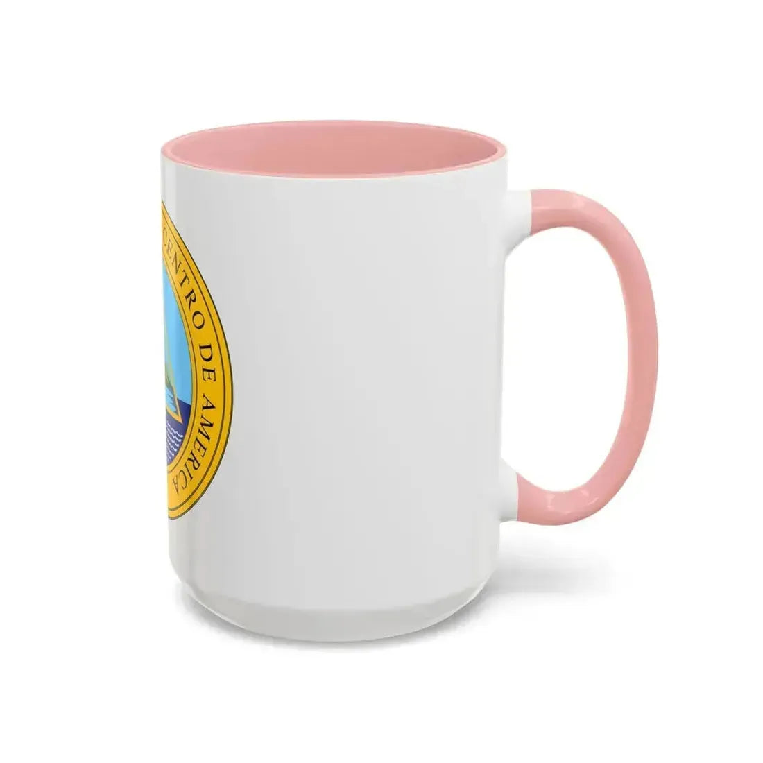 Coat of arms of the United Provinces of Central America - Accent Coffee Mug - Go Mug Yourself