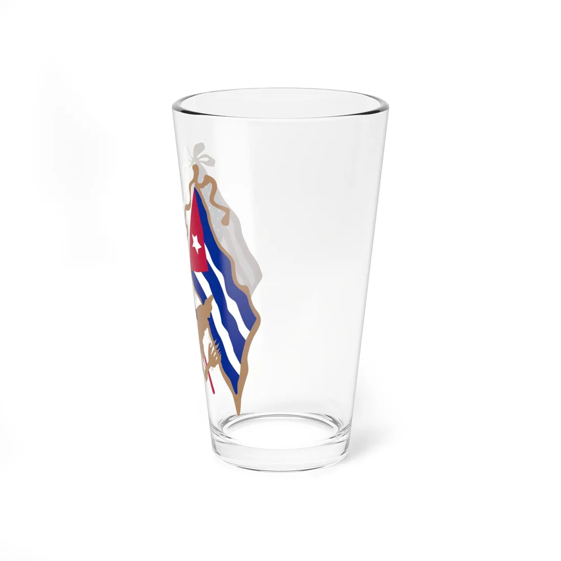 Coat of arms of the United States occupation of Cuba (Cuba) (Coat of Arms) Pint Glass 16oz - Go Mug Yourself