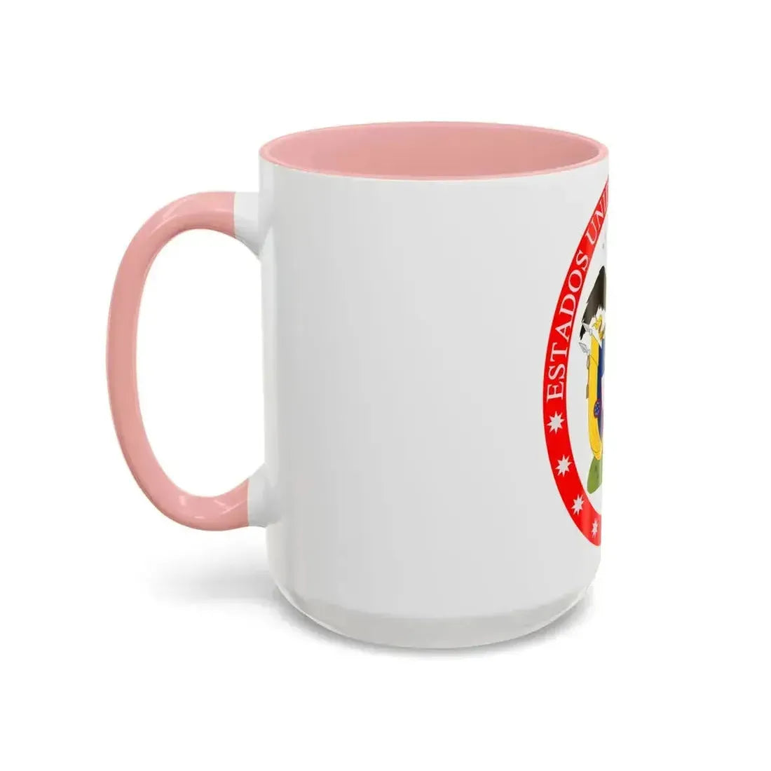 Coat of arms of the United States of Colombia - Accent Coffee Mug - Go Mug Yourself