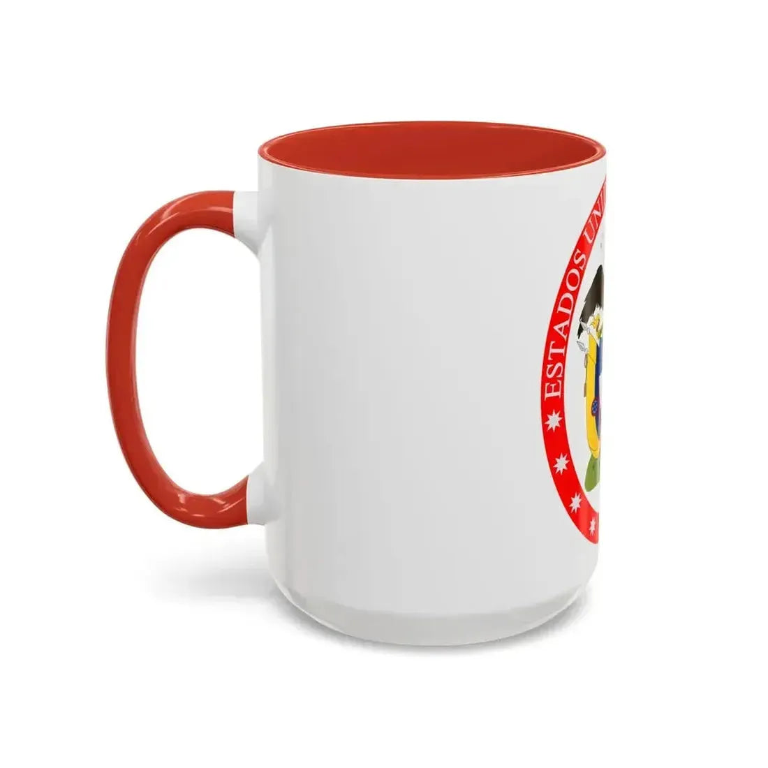 Coat of arms of the United States of Colombia - Accent Coffee Mug - Go Mug Yourself