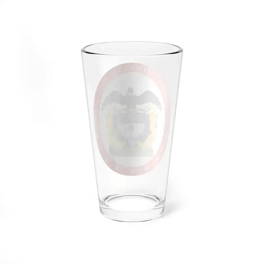 Coat of arms of the United States of Colombia - Pint Glass 16oz - Go Mug Yourself