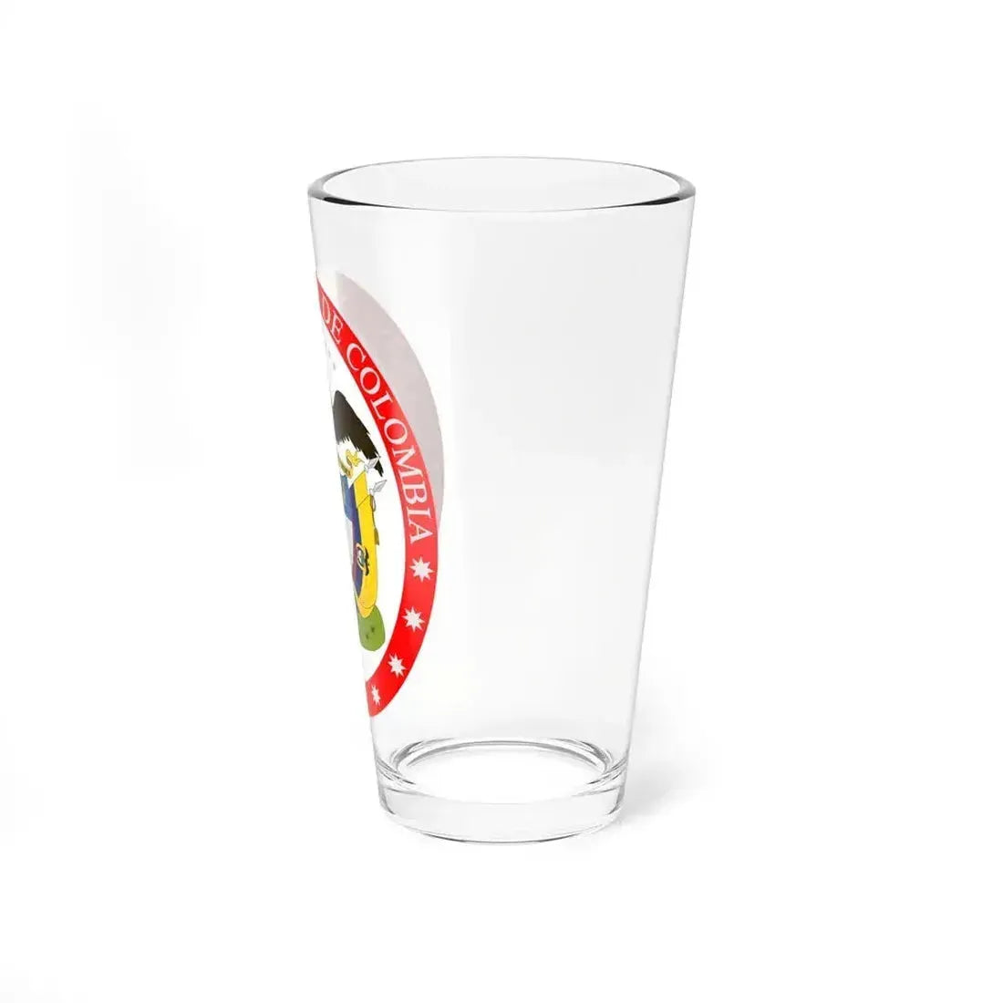 Coat of arms of the United States of Colombia - Pint Glass 16oz - Go Mug Yourself